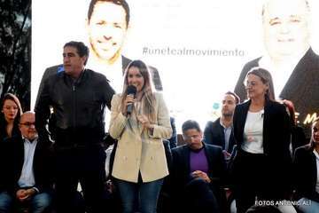 María Fernández, candidata de CC al Congreso por Las Palmas (Foto Francisco Javier Santana y Antonio Alí)